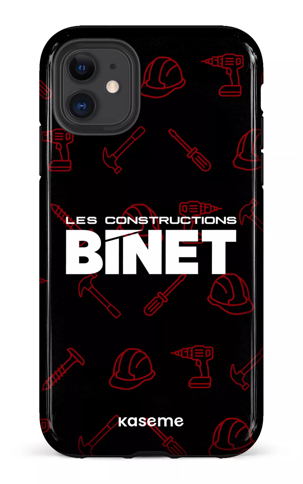 iPhone 11 Tough Constructions Binet Noir -