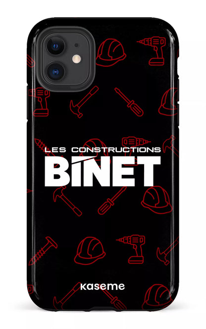 iPhone 11 Tough Constructions Binet Noir -