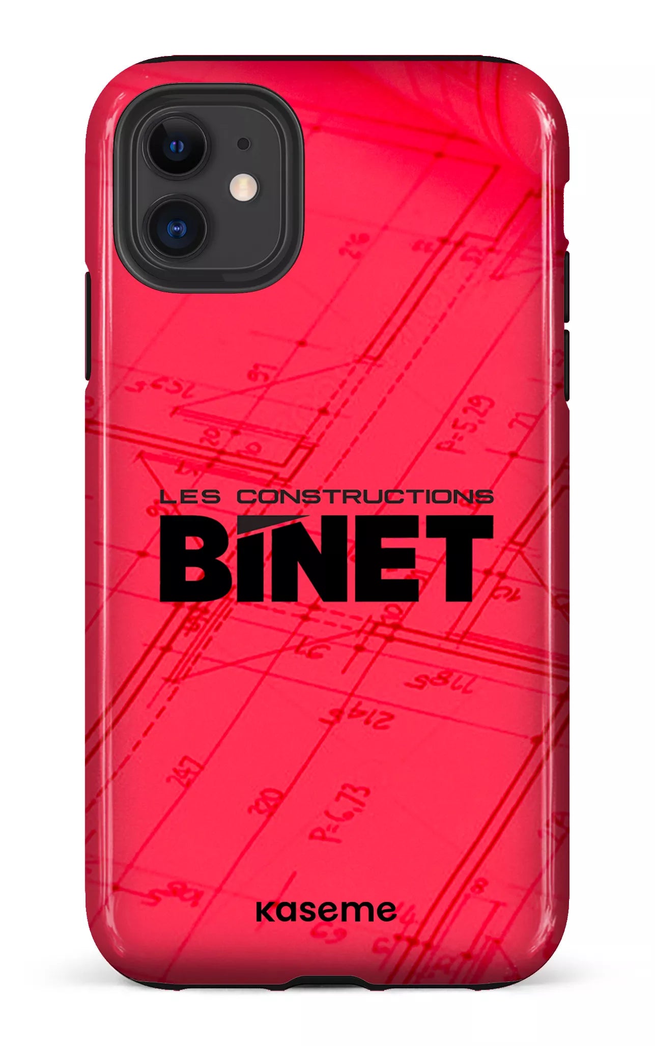 iPhone 11 Tough Constructions Binet Rouge -