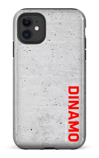 iPhone 11 Tough Dinamo Gris x Logo Rouge -