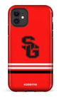 iPhone 11 Tough Dragons PSG Rouge -