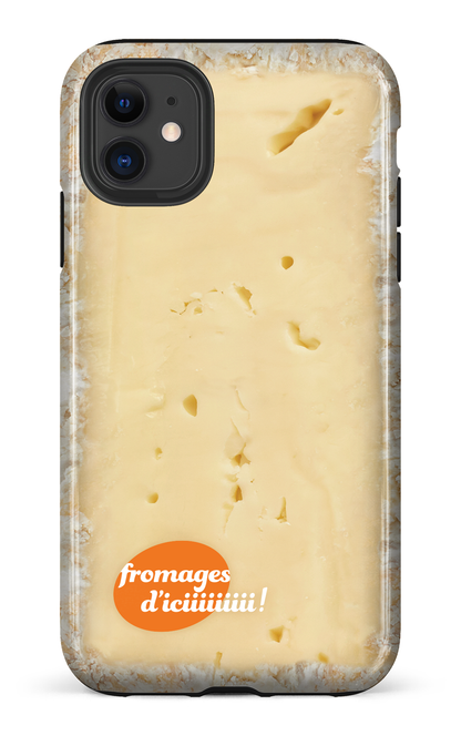 iPhone 11 Tough Fromage Brie Logo -