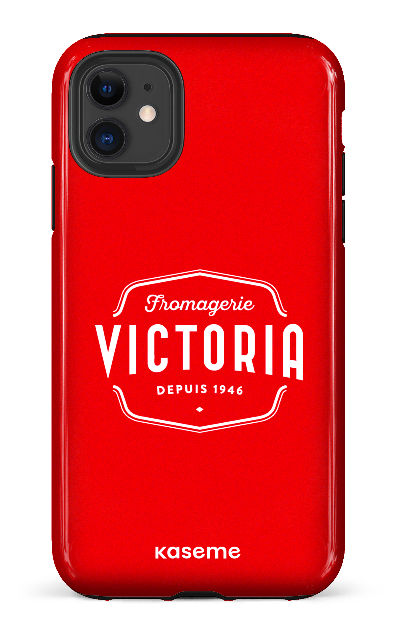 iPhone 11 Tough Fromagerie Victoria Rouge -