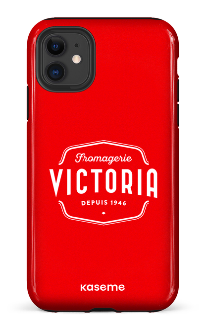 iPhone 11 Tough Fromagerie Victoria Rouge -