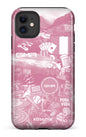 iPhone 11 Tough GMR Collage Rose -