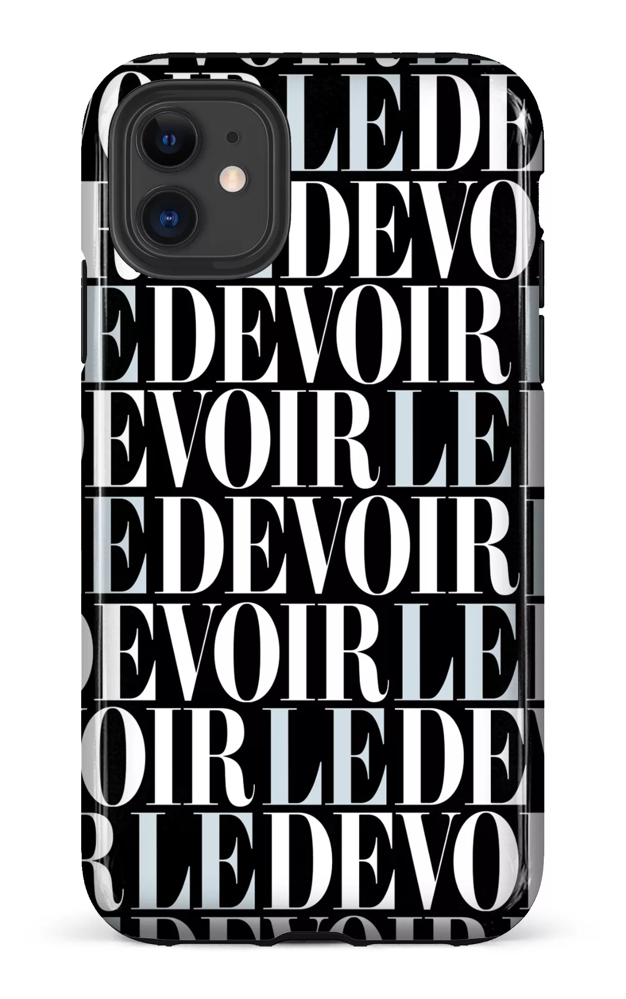 iPhone 11 Tough Le Devoir — Gros logos -