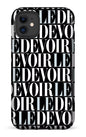 iPhone 11 Tough Le Devoir — Gros logos -