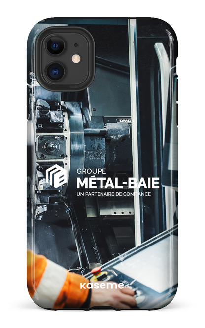 iPhone 11 Tough Le machinage par Métal-Baie -