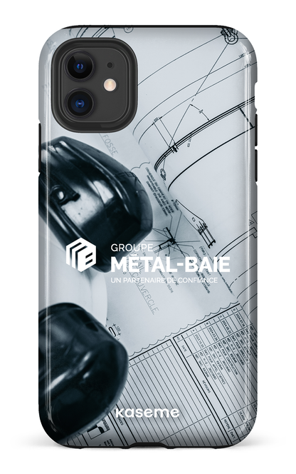 iPhone 11 Tough Le plan par Métal-Baie -