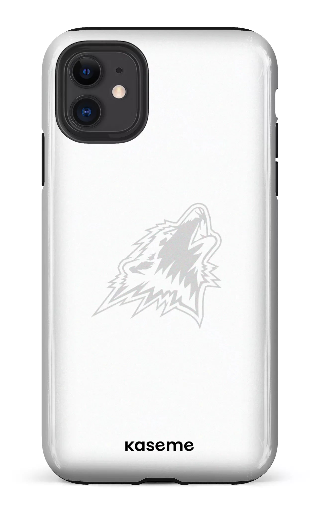 iPhone 11 Tough Les Huskies Blanc -