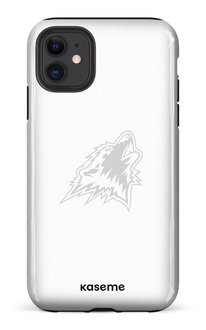 iPhone 11 Tough Les Huskies Blanc -