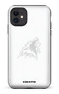 iPhone 11 Tough Les Huskies Blanc -