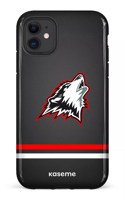 iPhone 11 Tough Les Huskies Gris -