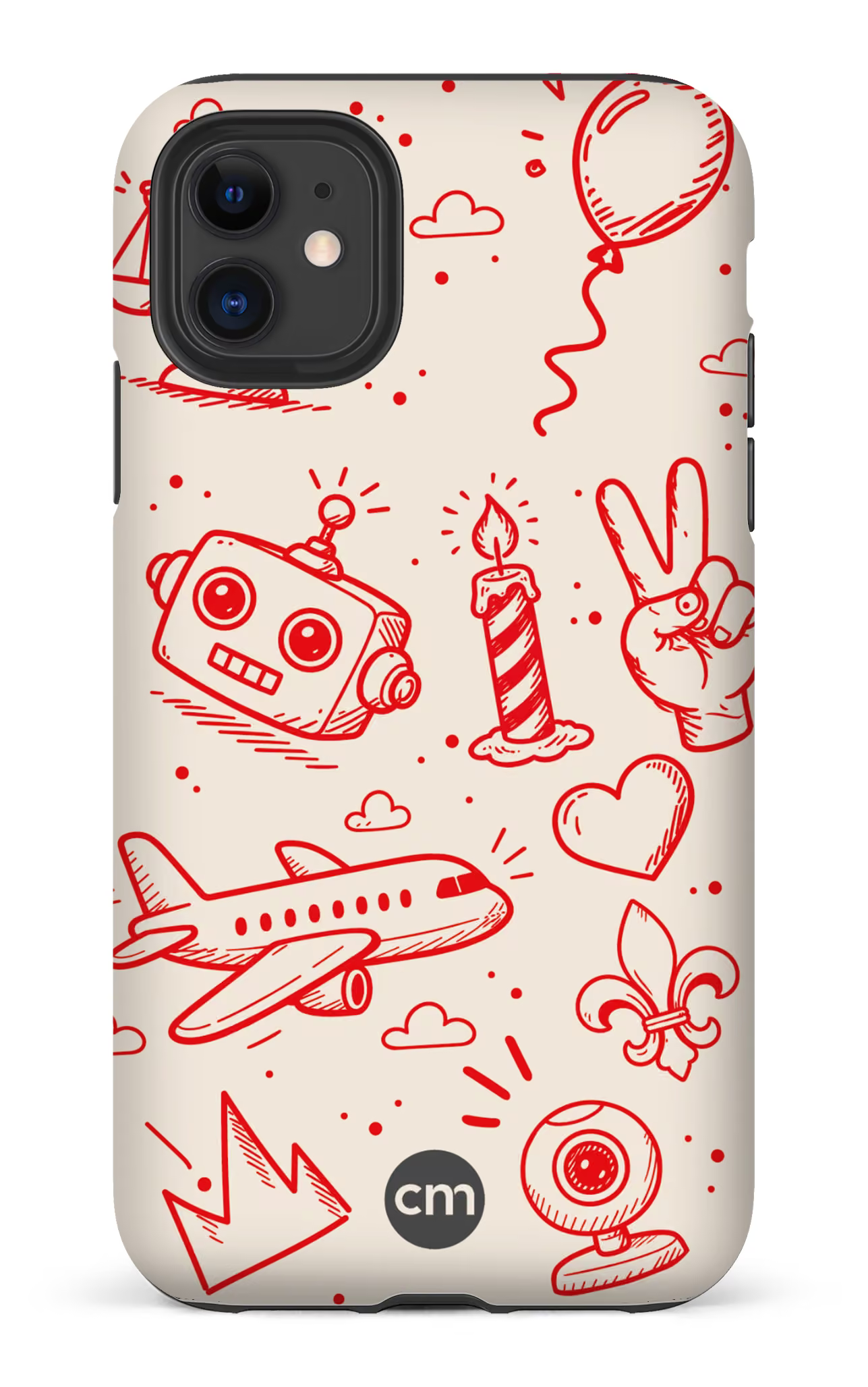 iPhone 11 Tough Matte 20 ans Crakmedia -