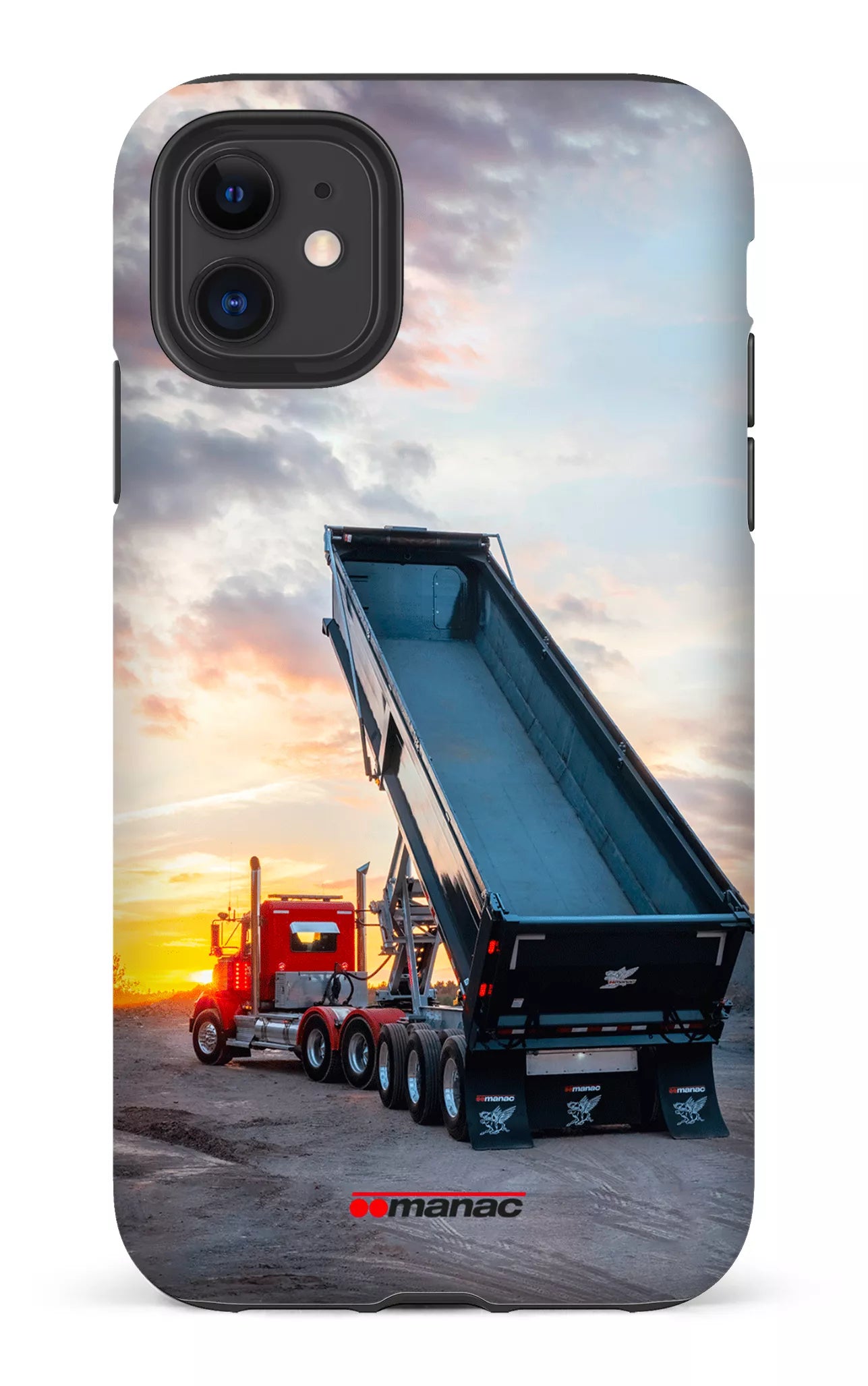 iPhone 11 Tough Matte Benne Hybride Manac -