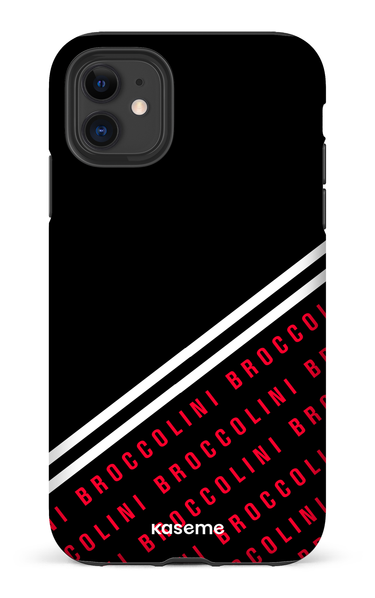 iPhone 11 Tough Matte Broccolini Noir -