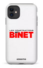 iPhone 11 Tough Matte Constructions Binet Blanc -