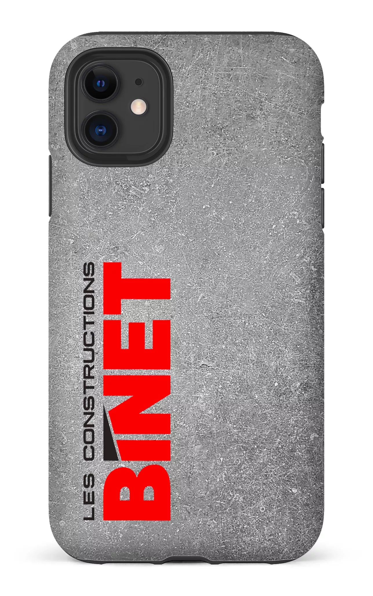 iPhone 11 Tough Matte Constructions Binet Gris -