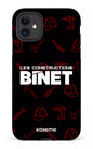 iPhone 11 Tough Matte Constructions Binet Noir -