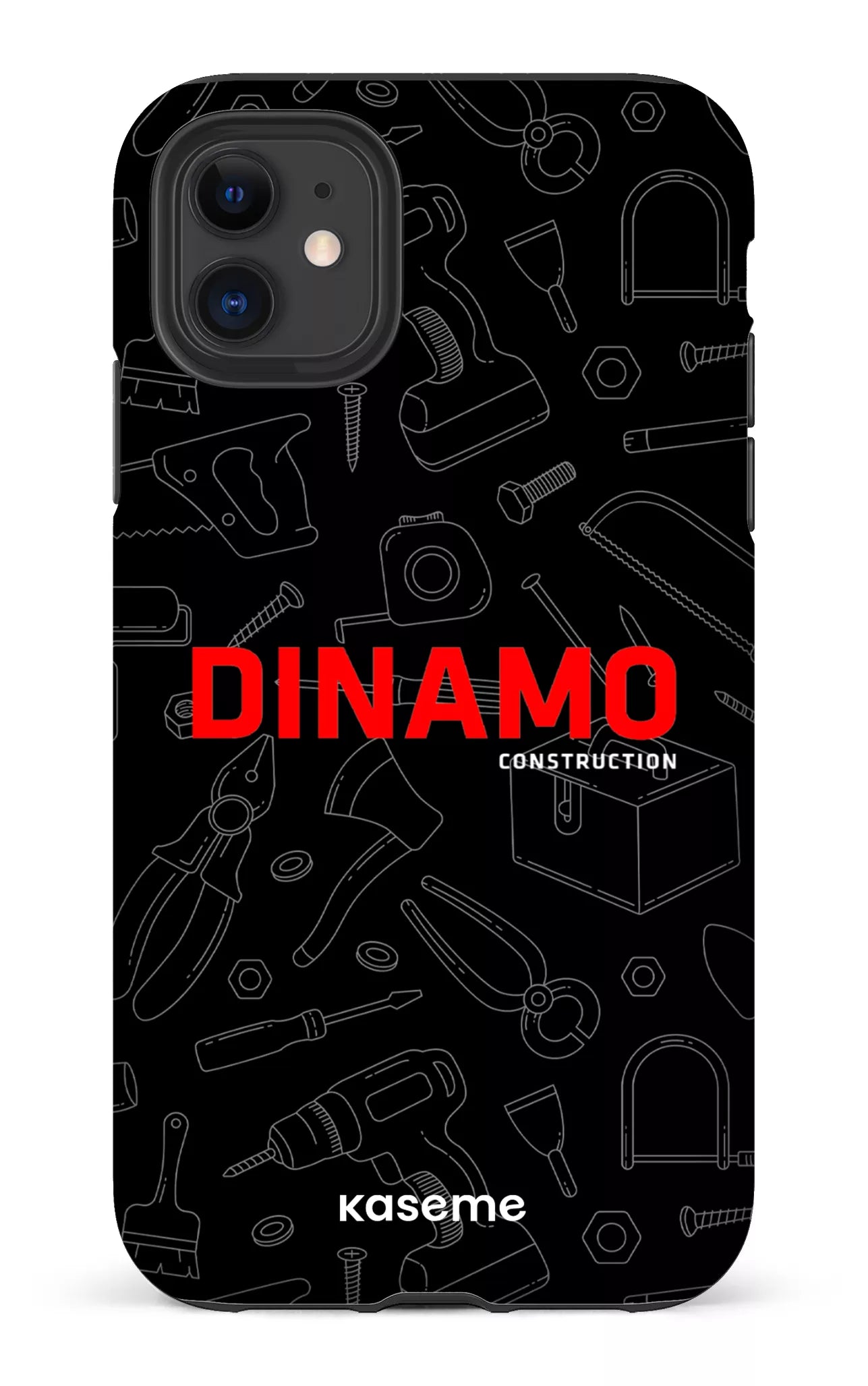 iPhone 11 Tough Matte Dinamo Noir -