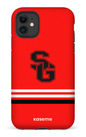 iPhone 11 Tough Matte Dragons PSG Rouge -
