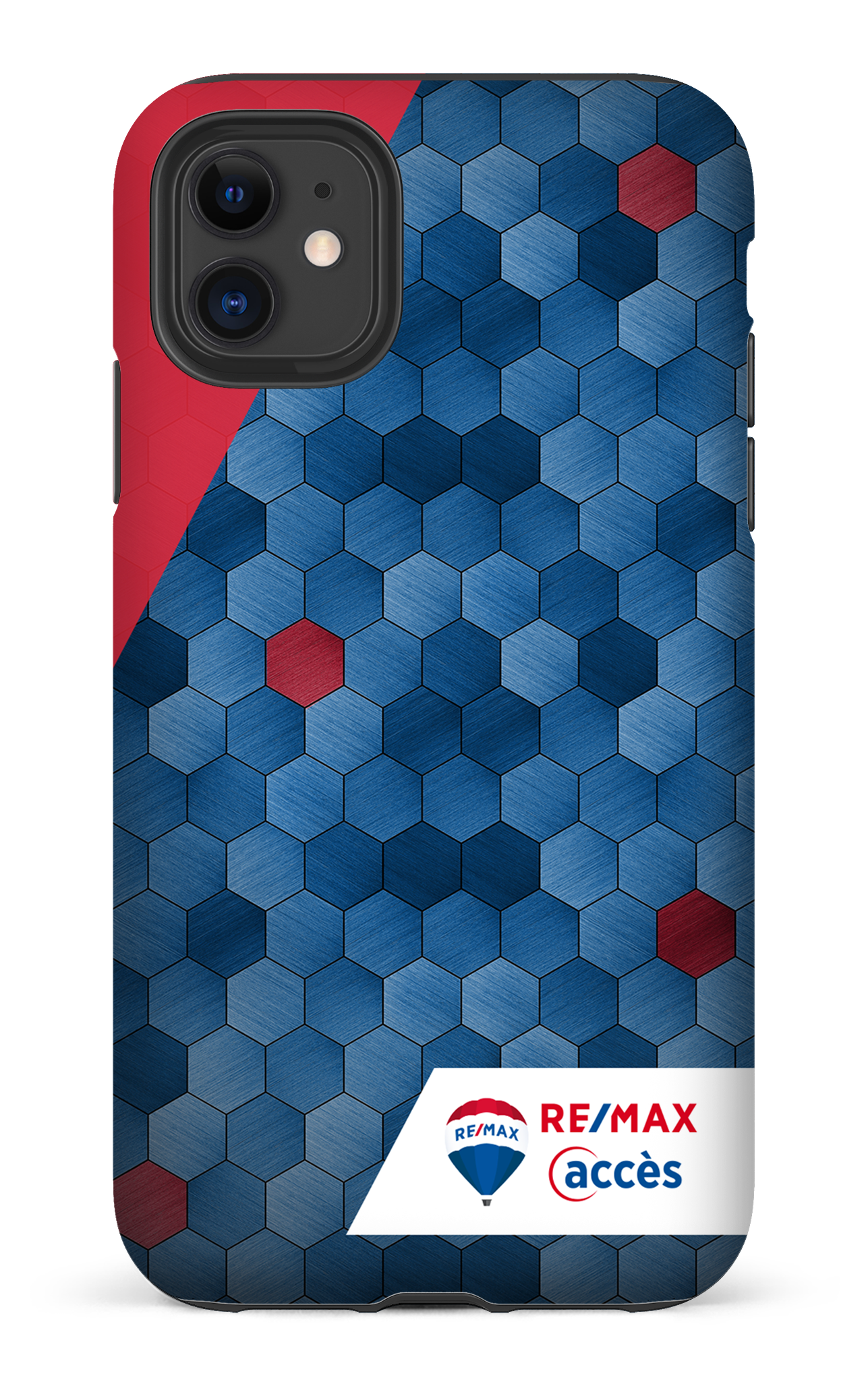 iPhone 11 Tough Matte Exagones texturés -