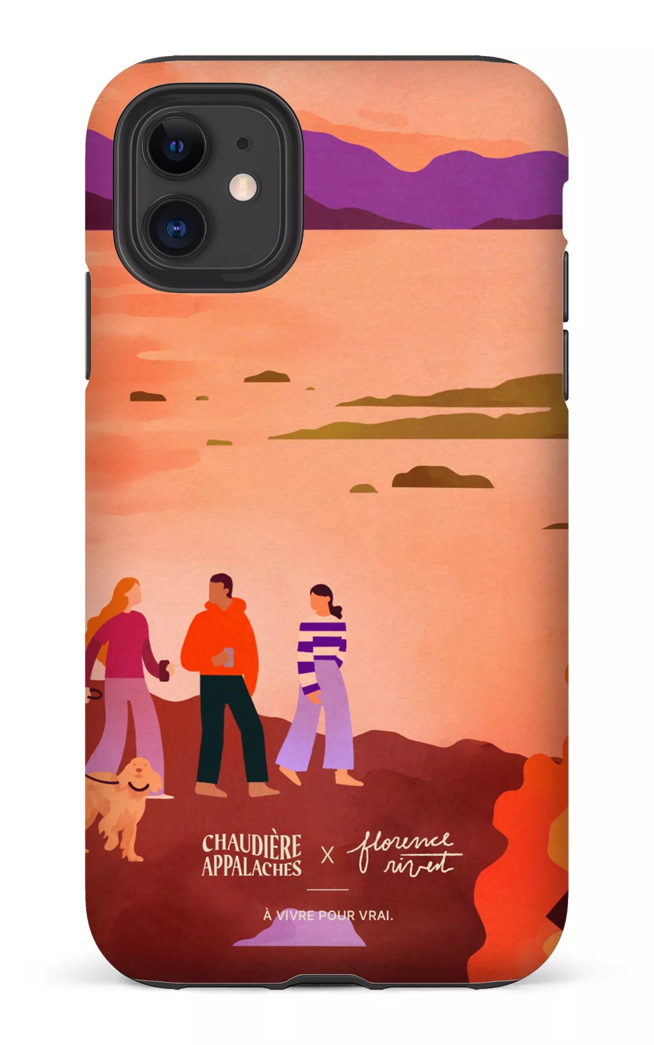 iPhone 11 Tough Matte Fin de journée d'été par TCA -