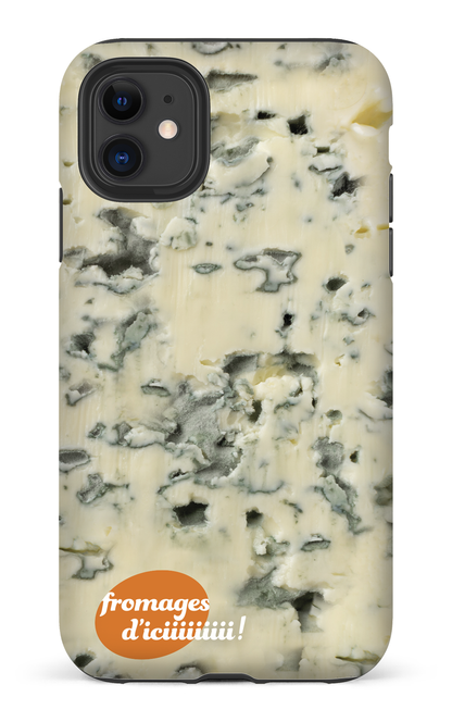 iPhone 11 Tough Matte Fromage Bleu Logo -