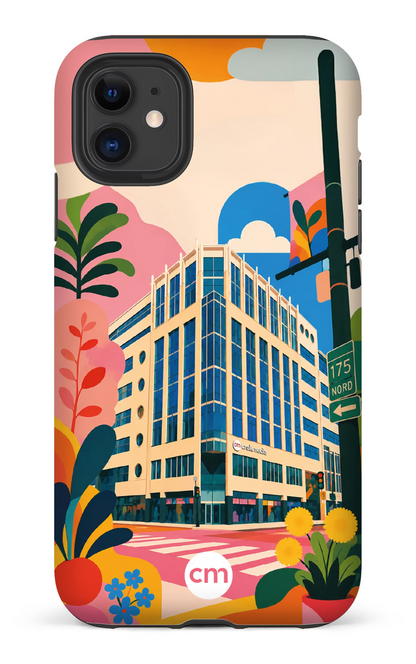 iPhone 11 Tough Matte Funky Building Crakmedia -