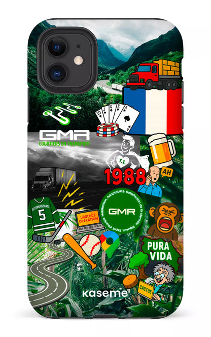 iPhone 11 Tough Matte GMR Collage -