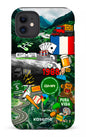 iPhone 11 Tough Matte GMR Collage -