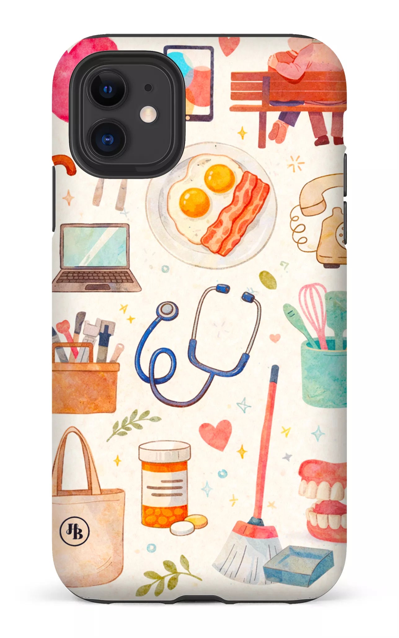 iPhone 11 Tough Matte HB Collage -