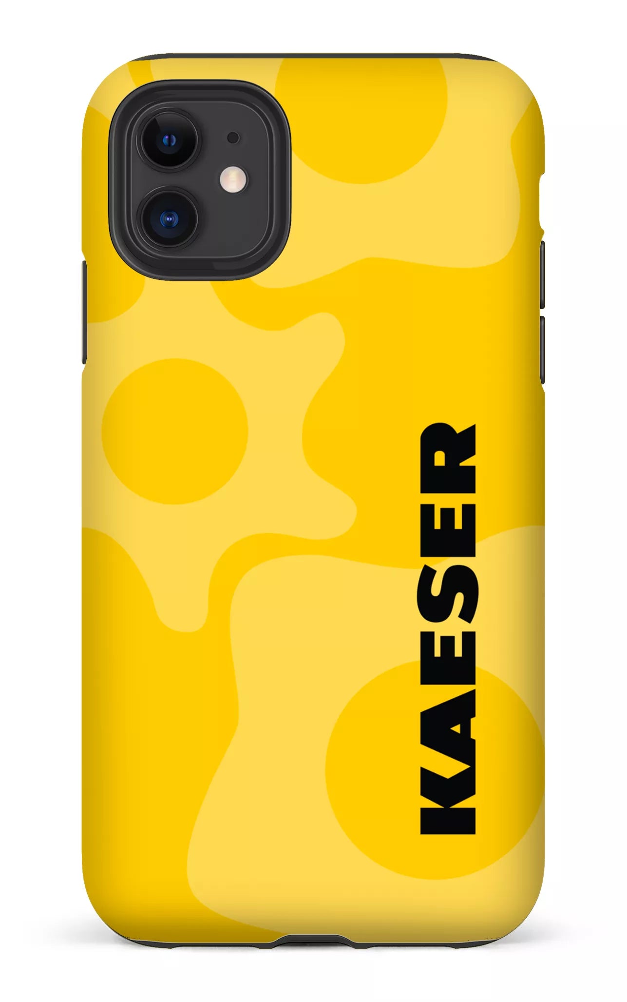 iPhone 11 Tough Matte Kaeser Gear Jaune -