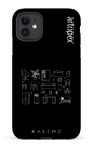 iPhone 11 Tough Matte L'essentiel noir par Artopex -