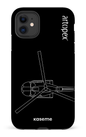 iPhone 11 Tough Matte L'hélico par Artopex -