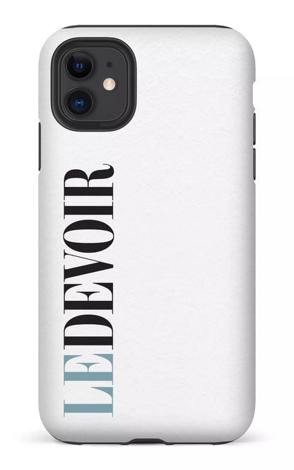 iPhone 11 Tough Matte Le Devoir Blanc -