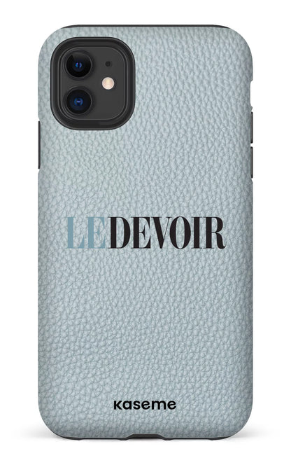 iPhone 11 Tough Matte Le Devoir Gris -