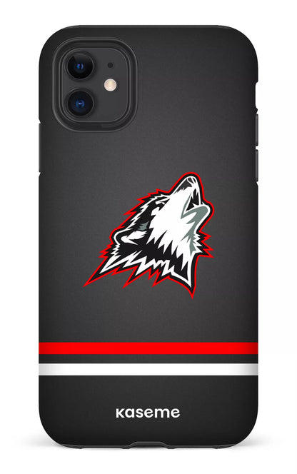 iPhone 11 Tough Matte Les Huskies Gris -