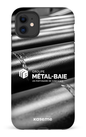 iPhone 11 Tough Matte Les tuyaux par Métal-Baie -