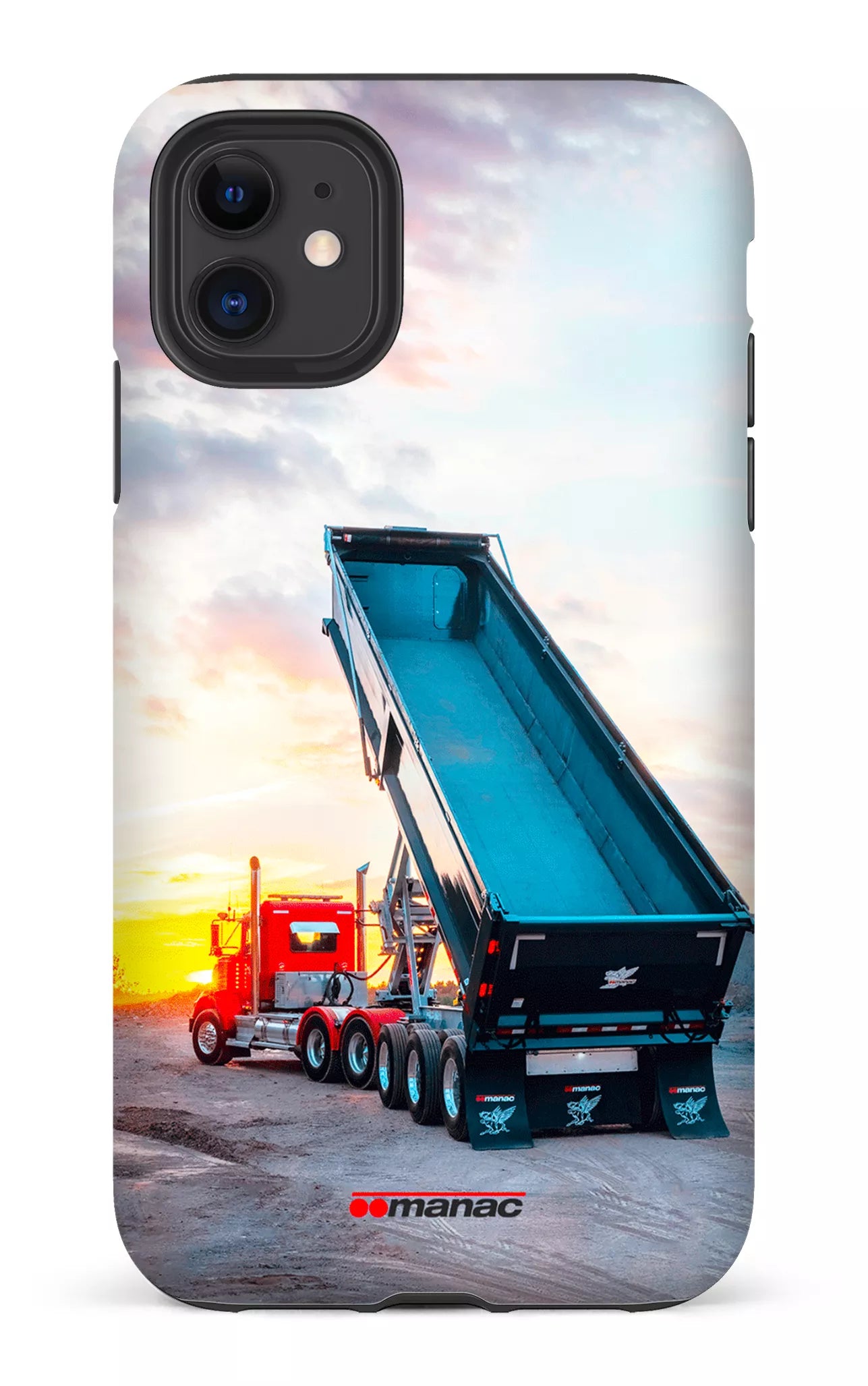 iPhone 11 Tough Matte Maxwing Steel End Dump -