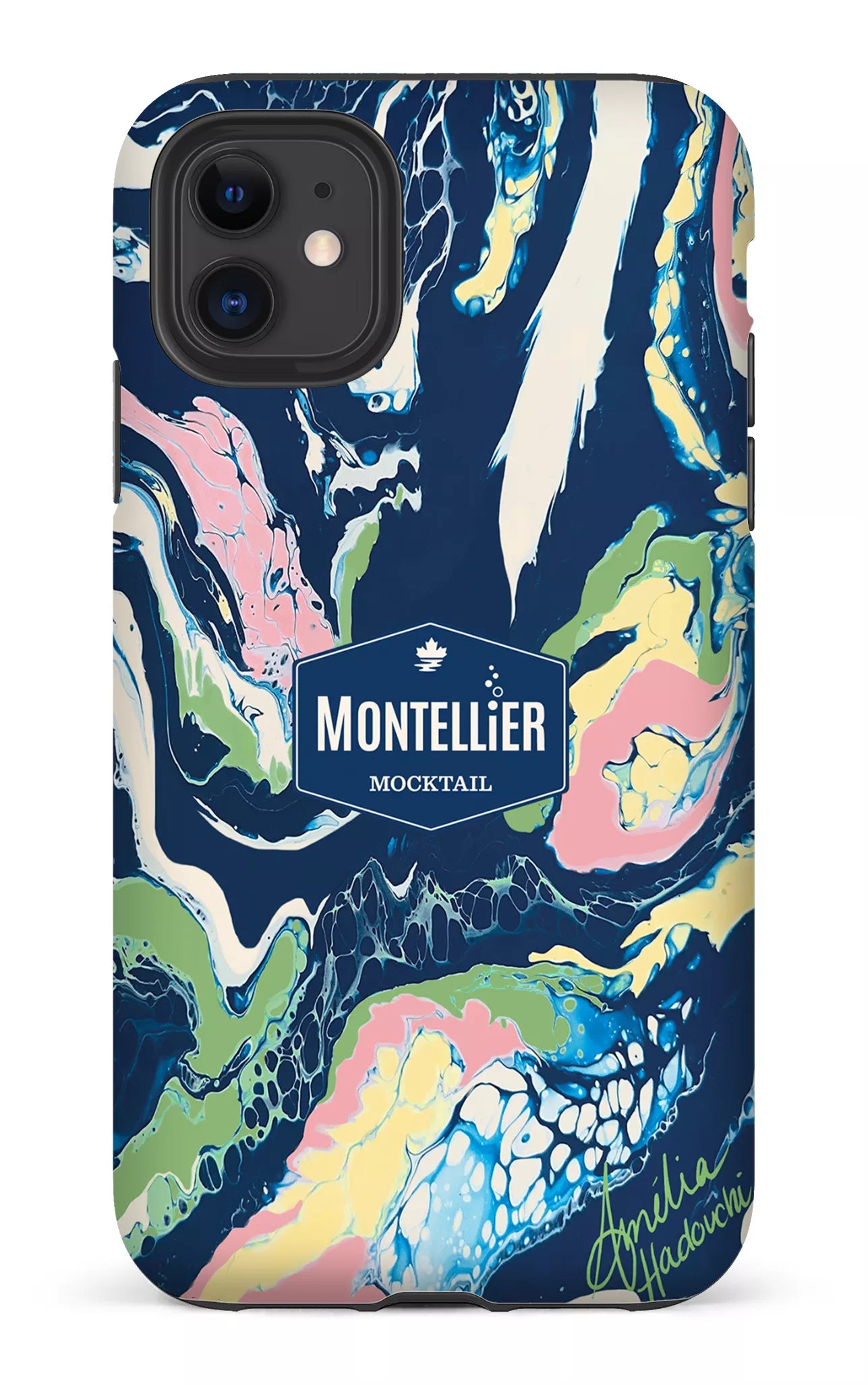 iPhone 11 Tough Matte Montellier Mocktail x Amélia Hadouchi -
