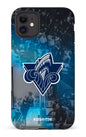 iPhone 11 Tough Matte Océanic Logo & Foule -