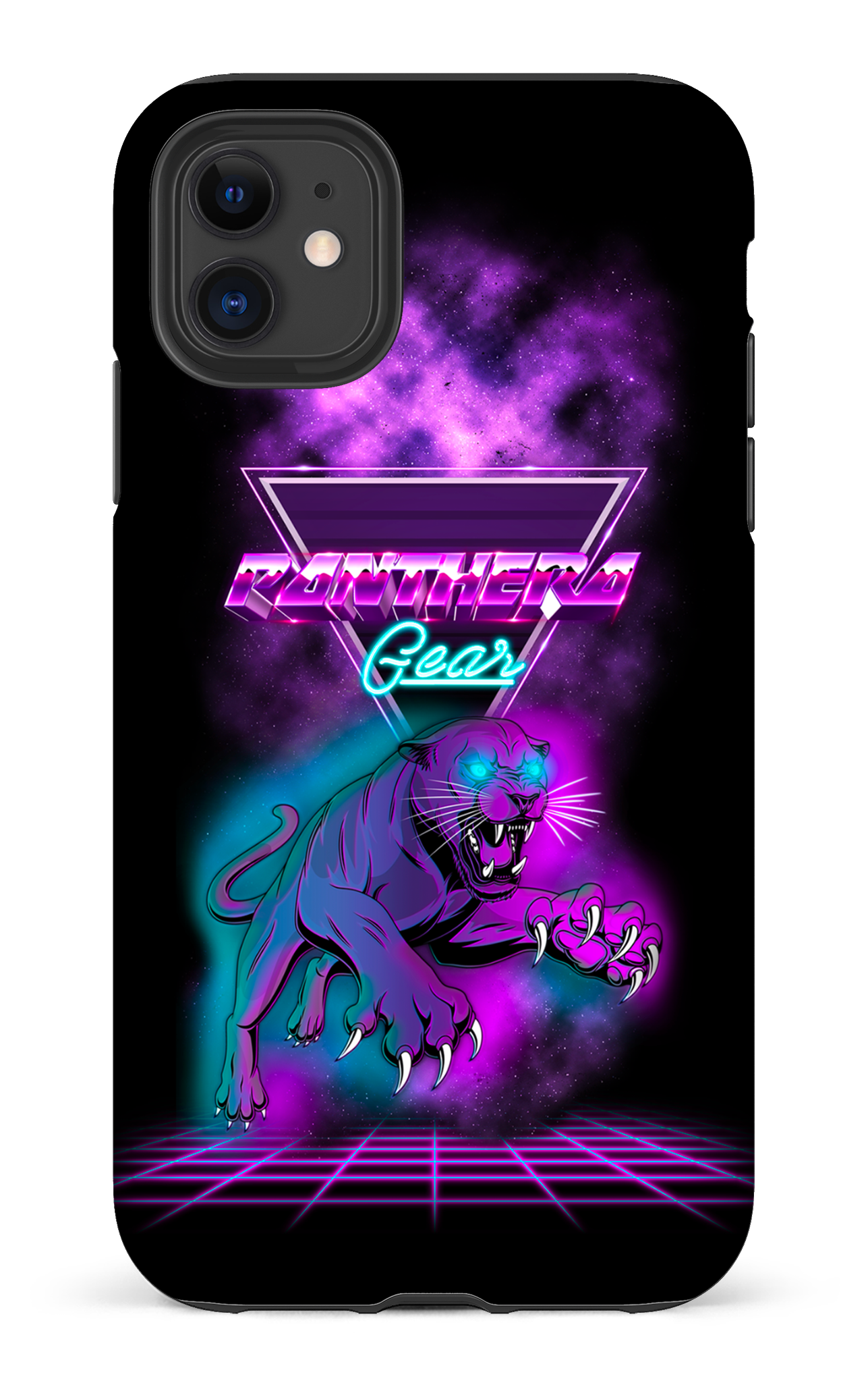 iPhone 11 Tough Matte Panthera 80's Noir -