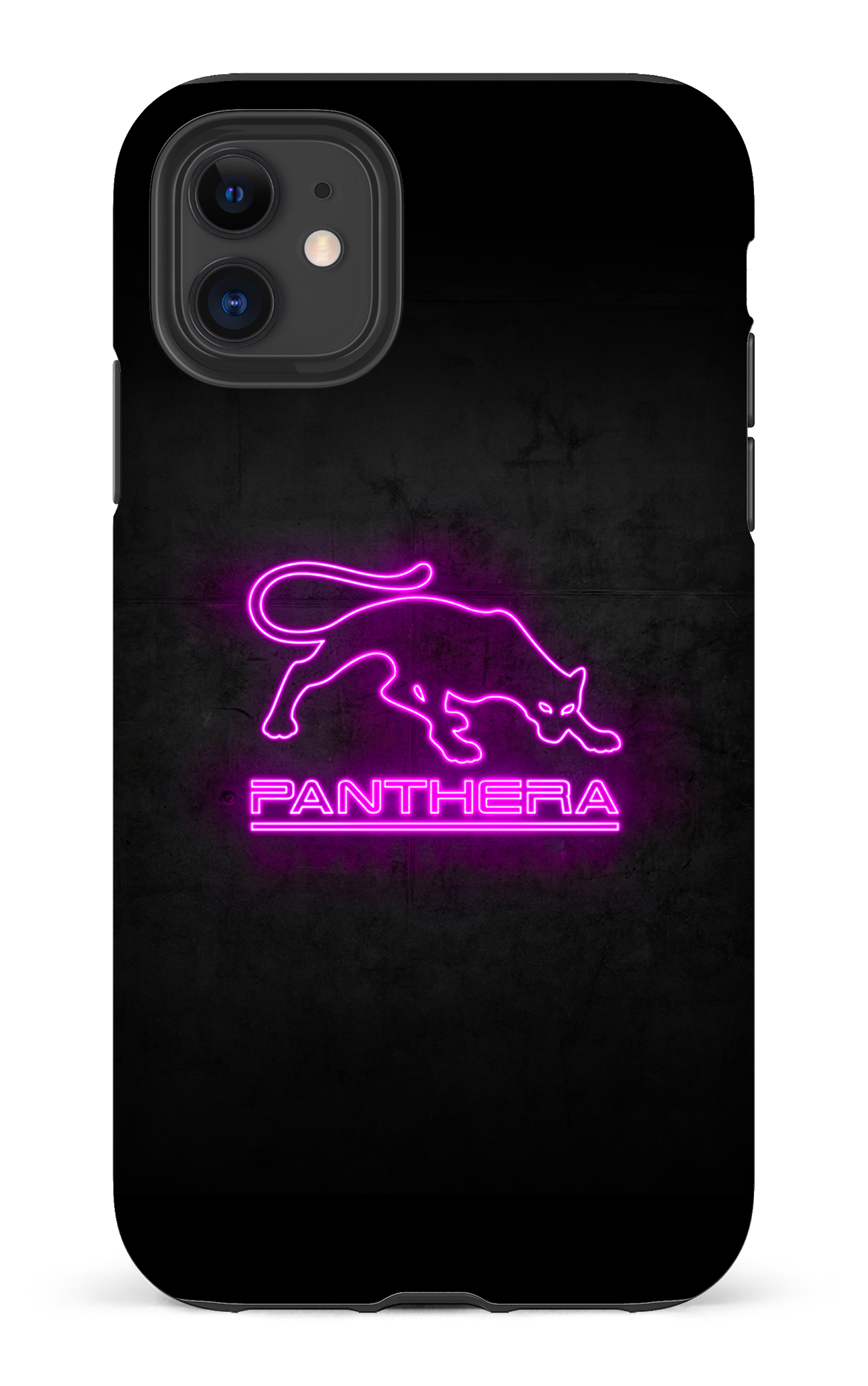 iPhone 11 Tough Matte Panthera Logo Neon -