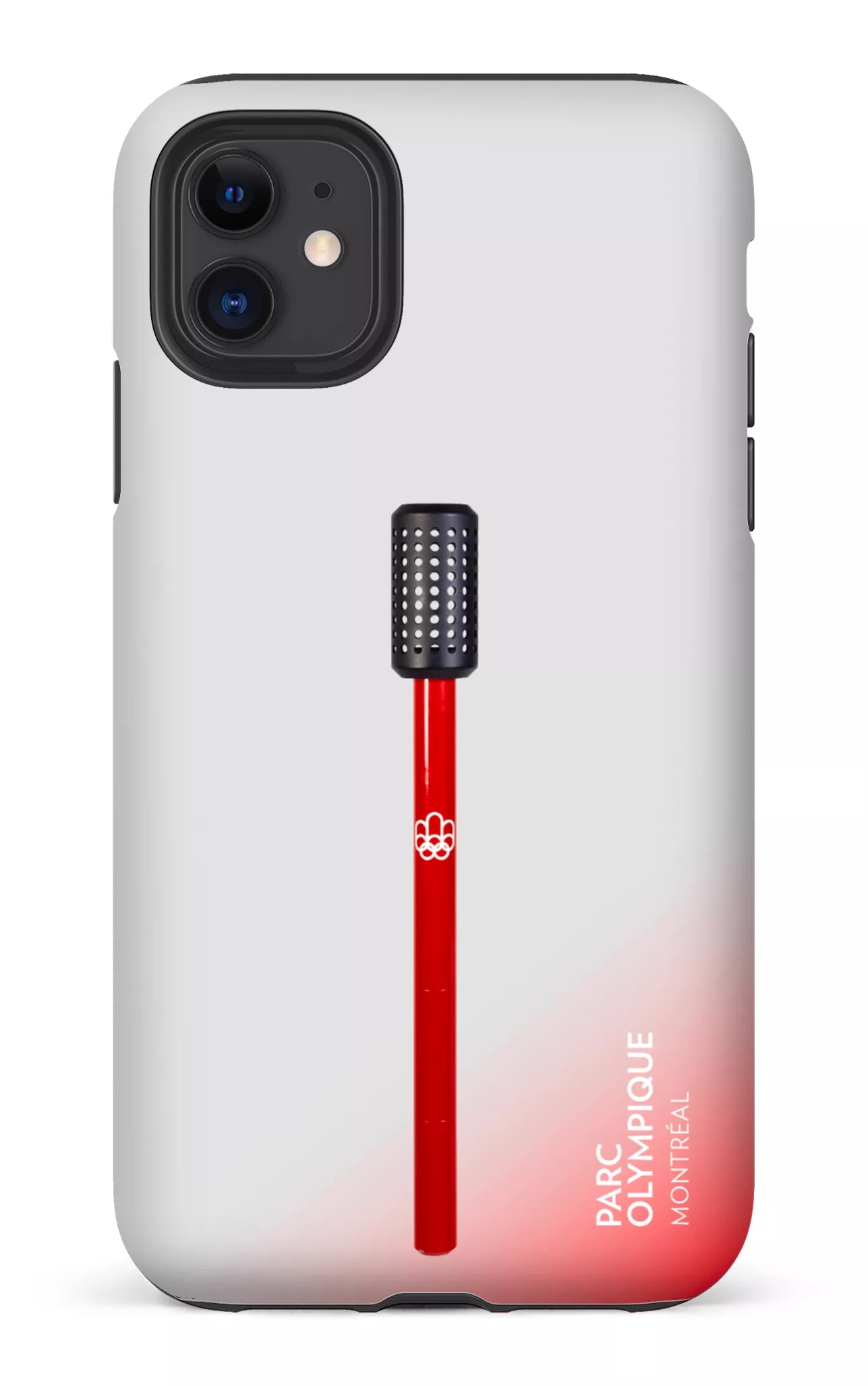 iPhone 11 Tough Matte Parc Olympique - Flambeau Droit -
