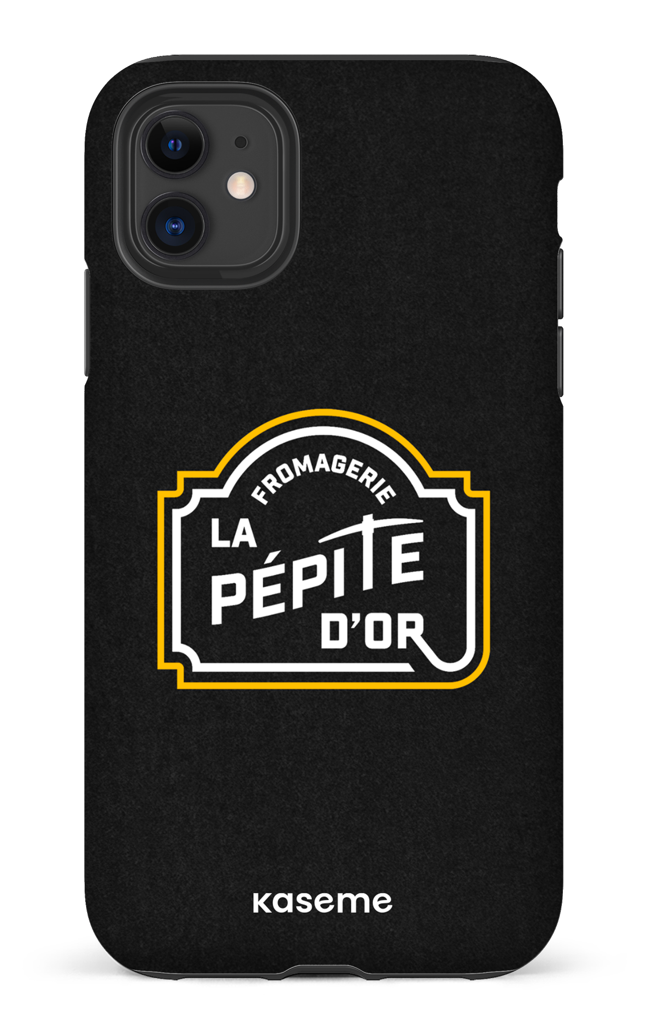 iPhone 11 Tough Matte Pépite Noir -