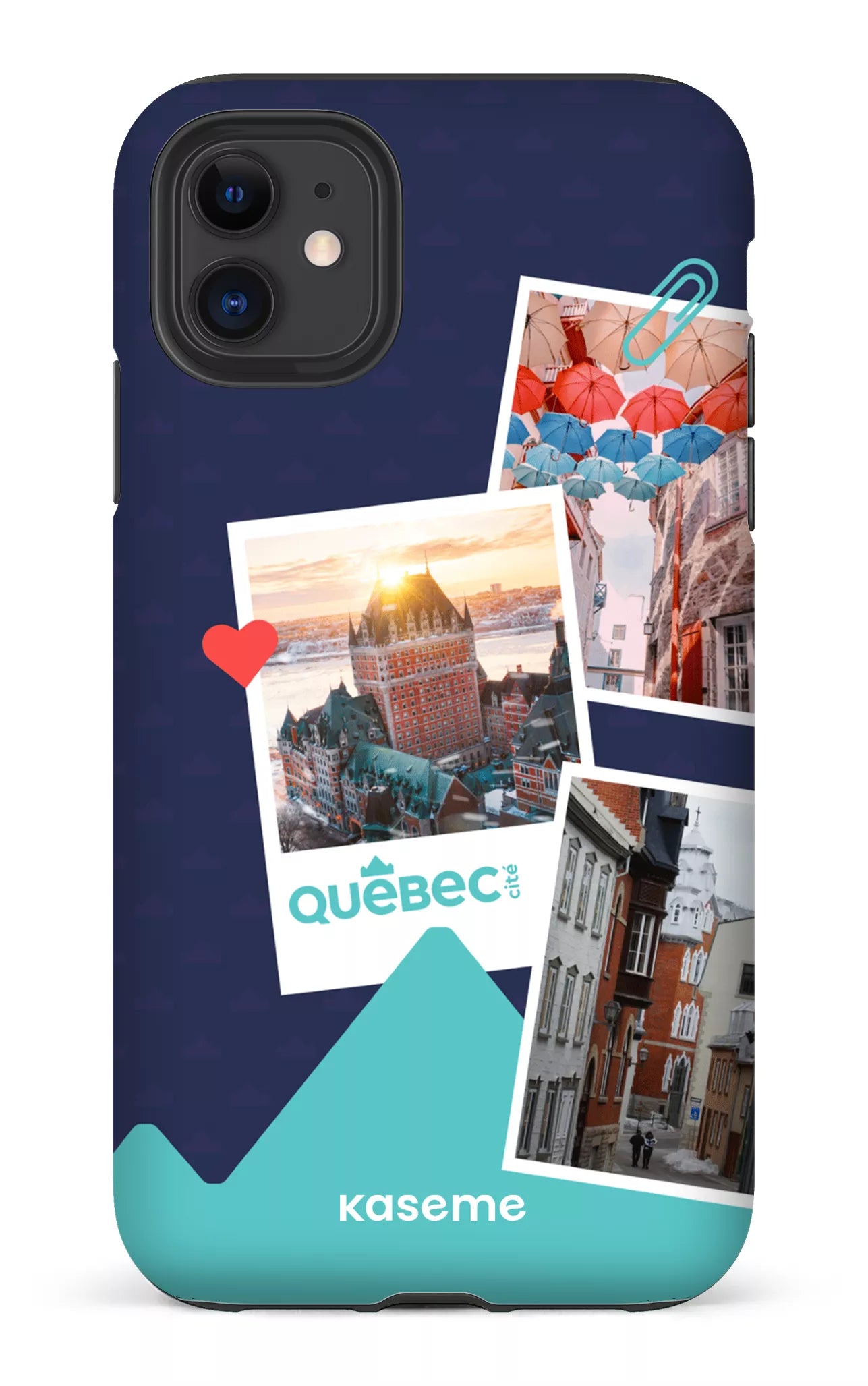 iPhone 11 Tough Matte Québec sur le vif -