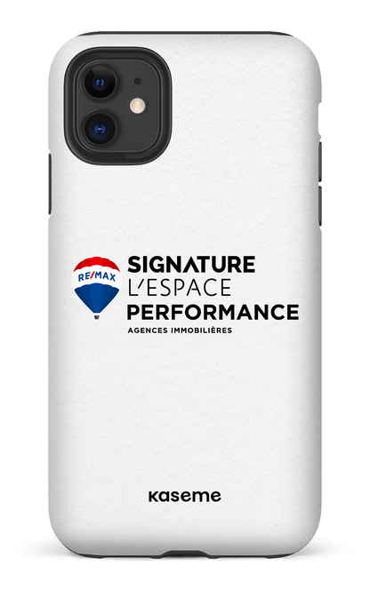 iPhone 11 Tough Matte Remax Signature L'Espace & Performance Blanc -