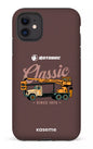 iPhone 11 Tough Matte Rotobec Brun "Classic" -