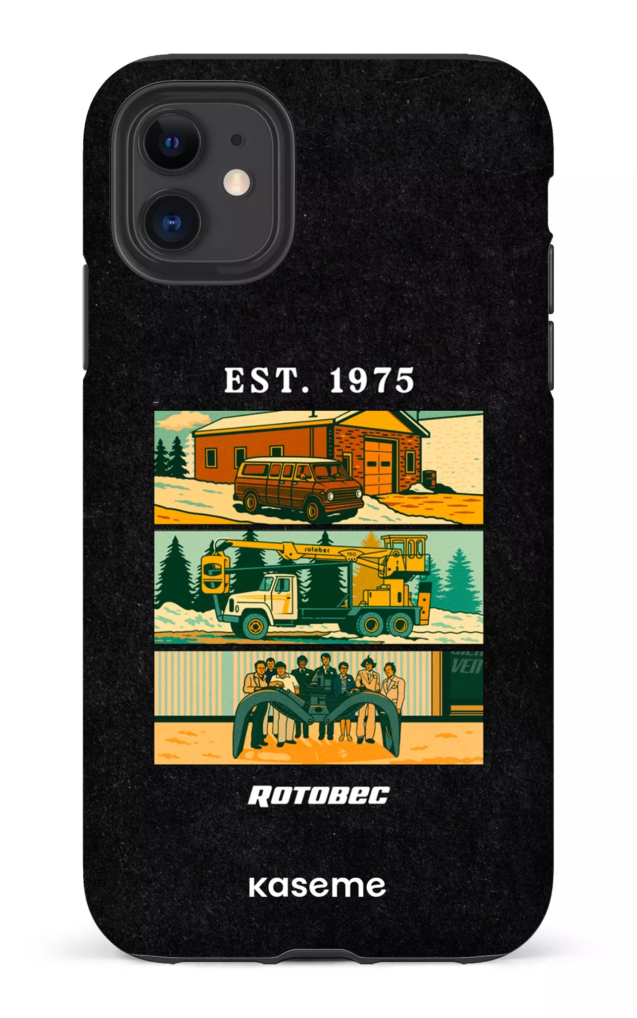 iPhone 11 Tough Matte Rotobec Est. 1975 -